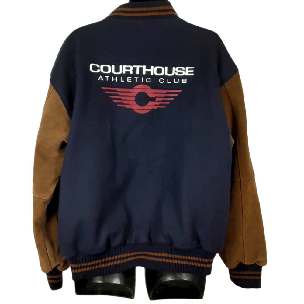 Courthouse Athletic Club Wool Jacket XL Oregon